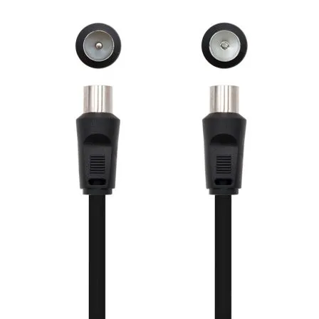 NANO CABLE Cable de Antena TV Nanocable 10.26.0202/ 3C-2V Macho - 3C-2V Hembra