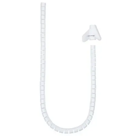 Organizador DE Cables Flexible 25MM 1 M Blanco Nanocable 10.36.0001-w