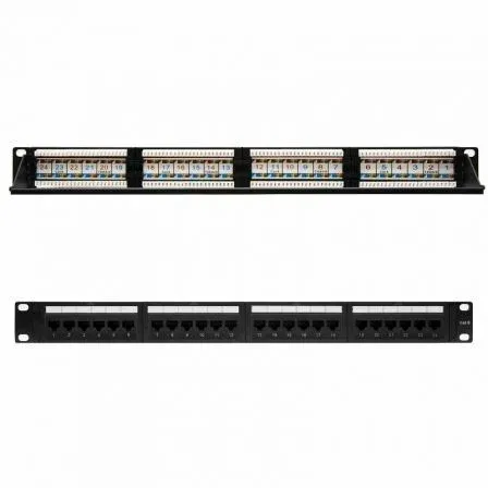 Armario Accesorio Nanocable Patch Panel 24P UTP Cat.6 10.21.3124
