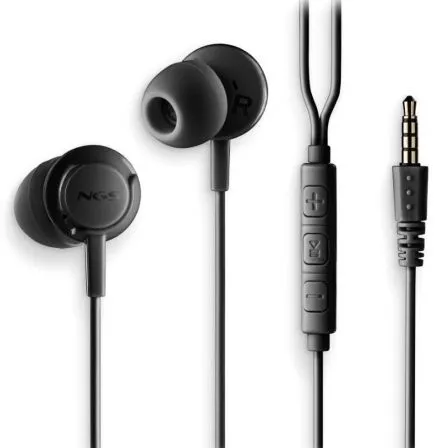 Auricular NGS Crossdrift Intrauditivos Microfono Multifuncion Black