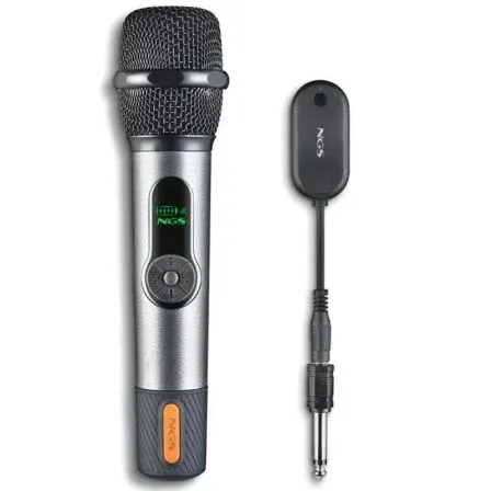 Microfono NGS DE VOZ Inalambrico Singerstar Tipo Dinamico On-off