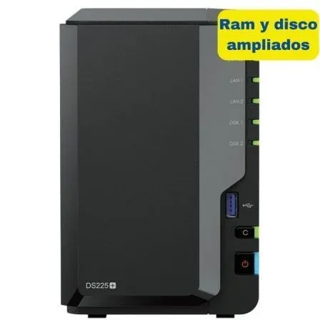 Syn-nas Ds225 PLUS 6GB 8TB