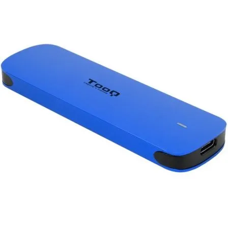 CAJA EXTERNA M.2 NVMe USB3.1 GEN2 ALUMINIO AZUL TOOQ TQE-22101BL