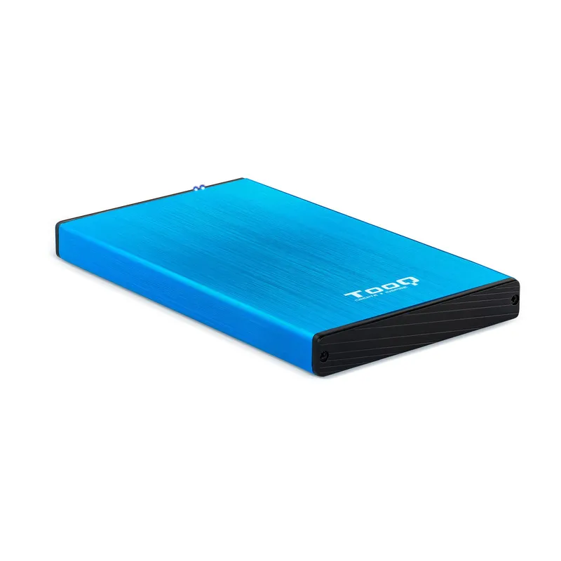 Caja Externa 2.5 Tooq 95 MM SATA USB 3.0/3.1 Gen1 Azul Tooq Tqe-2527bl - foto 2