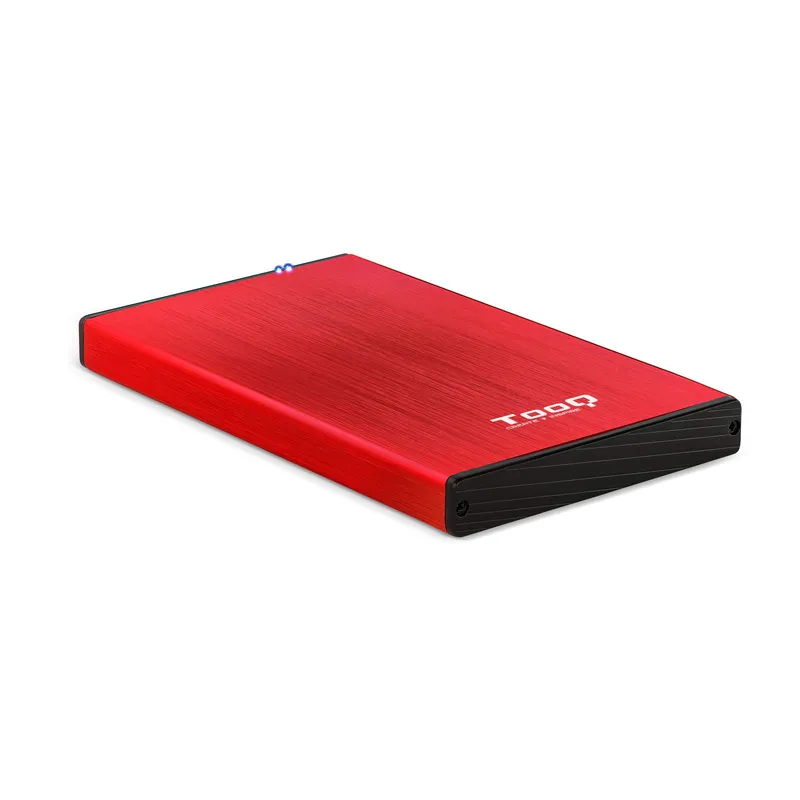 Caja Externa 2.5 Tooq 95 MM SATA USB 3.0/3.1 Gen1 Roja Tooq Tqe-2527r - foto 2