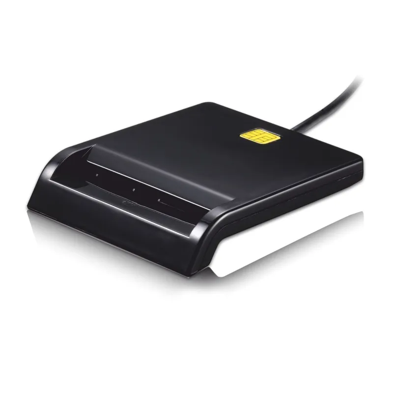 LECTOR TARJETA MEMORIA Externo TOOQ DNIE USB 2.0 NEGRO TQR-210B - foto 2
