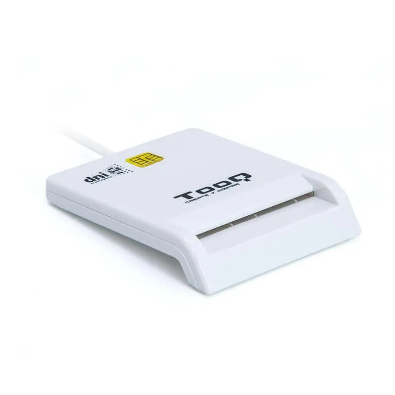 LECTOR TARJETA MEMORIA Externo TOOQ DNIE USB 2.0 BLANCO TQR-210W