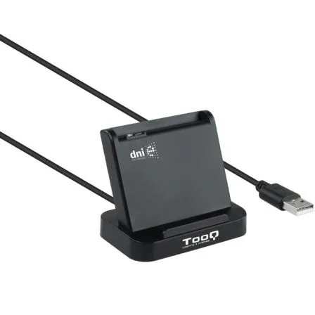 LECTOR TARJETA MEMORIA Externo TOOQ DNIE USB-A NEGRO TQR-220B