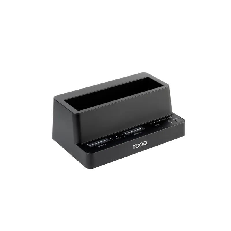 DOCK 2xSSD M.2 NVMe+1xSATA 25/35 USB 3.2 CLONE TOOQ TQDS-502B - foto 2