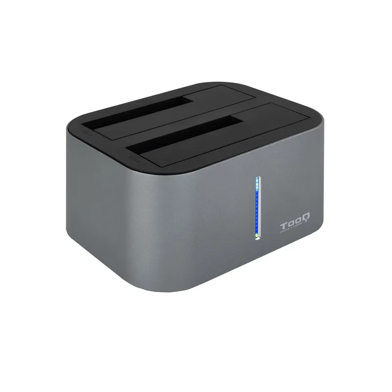 DOCK TOOQ 2xSATA 2.5p/3.5p USB 3.0/3.1 GEN1 GRIS TOOQ TQDS-805G - foto 2
