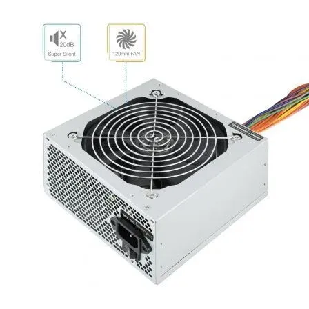 Fuente de Alimentación TooQ TQEP-500SSE-O OEM/ 500W/ Ventilador 12cm - foto 2