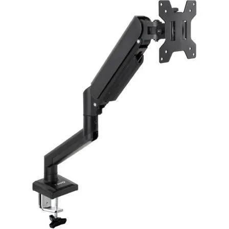 SOPORTE DE MESA MONITOR Giratorio e Inclinable 1 Brazo 13-34 NEGRO TOOQ DB1334TNR-B