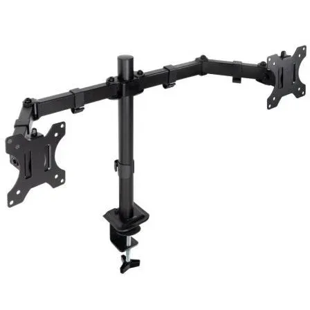 SOPORTE MESA PANT. GIRA INCLI 2 Brazos 17-32 NEGRO TOOQ DB1802TN-B