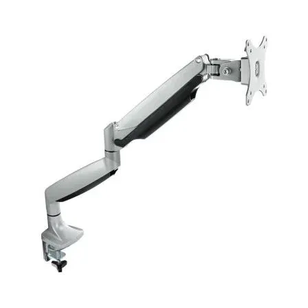 SOPORTE DE MESA MONITOR/TV Giratorio e Inclinable 1 Brazo 13-32 PLATA TOOQ DB3032TNR-S