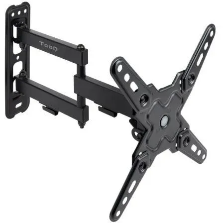 Soporte Pared Pantallas 13-43 Gira/incli Negro Doble Brazo Tooq Lp1345tn-b