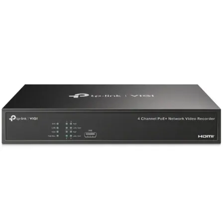 Vigilancia Videograbador Tp-link 4 Canales POE Vigi Nvr1004h-4p