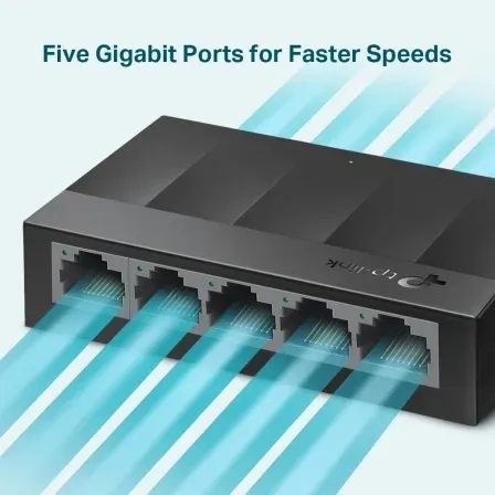 SWITCH TP-LINK LS1005G 5 Puertos 10/100/1000MBPS - foto 7