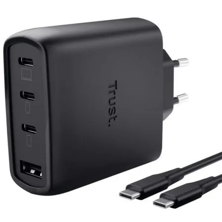 Tru-carga Maxo 65W BK 3C 1A