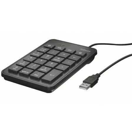Teclado Trust Numerico Xalas Ultradelgado para Portatiles USB 22221