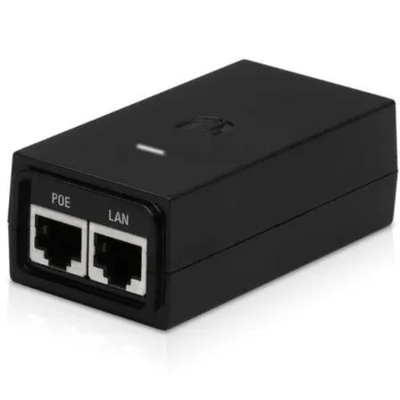Inyector POE Ubiquiti ISP 24V 12W 0,5a Giga Poe-24-12w-g