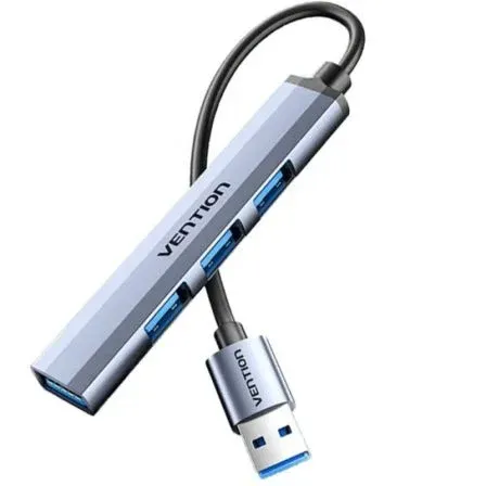 Hub USB 3.0 Vention CKOHB/ 4xUSB/ Gris - foto 2