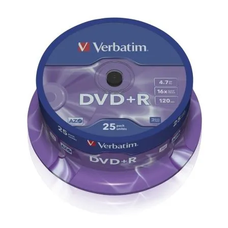 Verb-dvd+r 4.7gb 25U