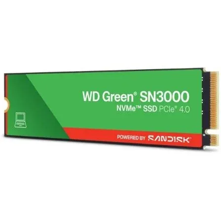 Disco Disco Sólido SSD SanDisk Western Digital Green SN3000 500GB/ M.2 2280 PCIe Gen4 - foto 2