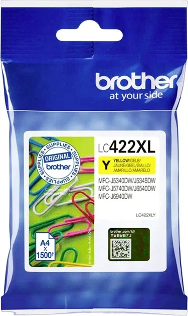 Tinta Brother Lc422xly Amarillo