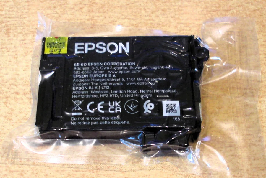 Tinta Epson C13t03a24010 603XL Cyan