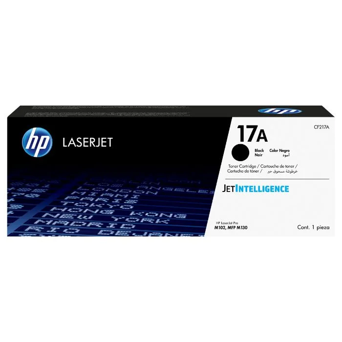 Toner HP Cf217a Nº17a Negro 1.600pag - foto 2