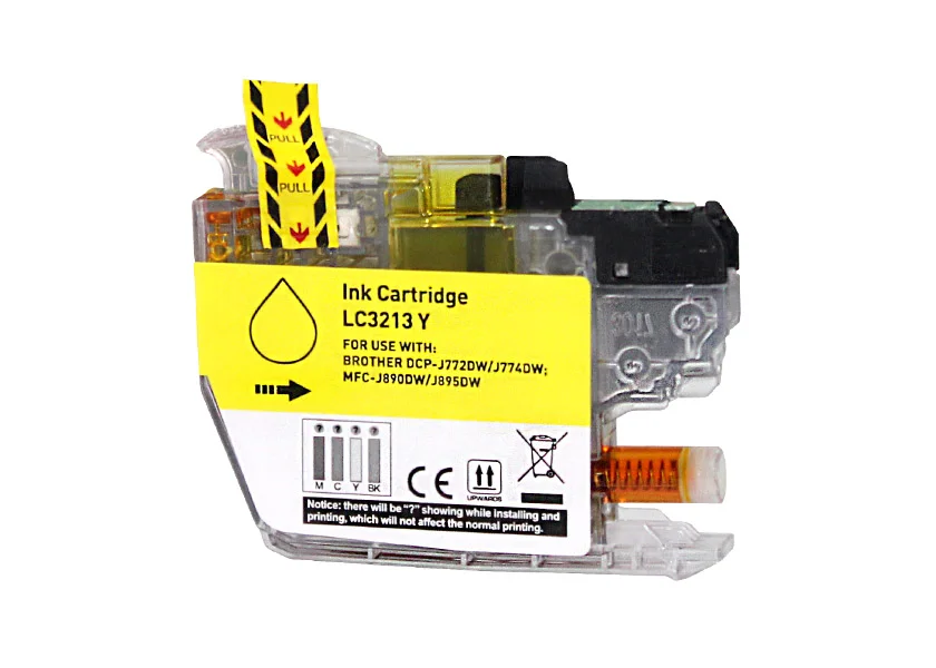 Ninguno Tinta Brother Lc3213y Dcpj572/772/774/mfcj890/895dw Comp Amarillo