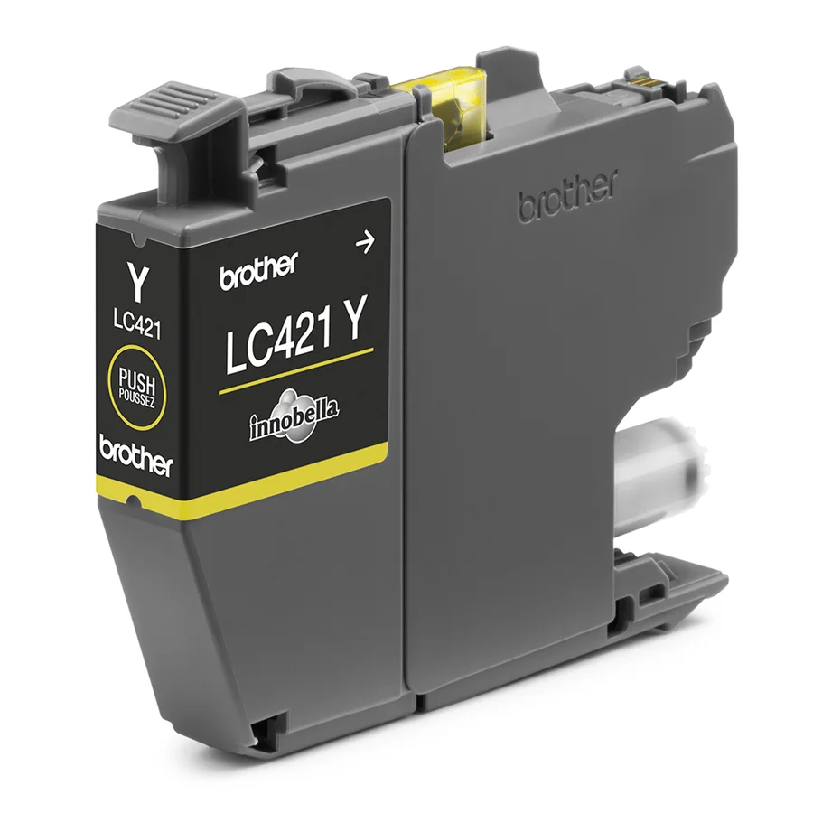 Ninguno Tinta Brother Lc421y Mfc-j1010dw/1050dw Comp Amarilla
