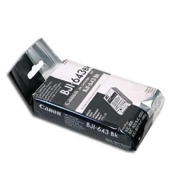 Tinta Canon Bji643bk Bjc800/820/880 ORI Negra