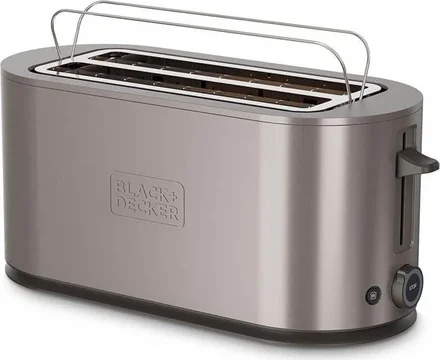Black AND Decker PAE Tostador Vertical Black+decker Bxto1501e 1200W Toaster 2 RAN 7 NIV Es9600180b