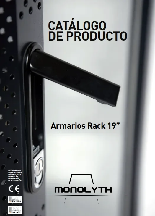 MONOLYTH ADAPTADOR BAHIA Interno RACK 4U HD 2*5,25 A 3*3,5 BR2U18