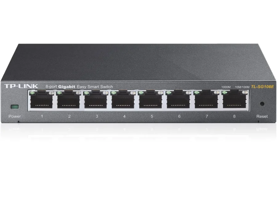 Switch Tp-link 8P 10/100/1000 Tl-sg108e - foto 2