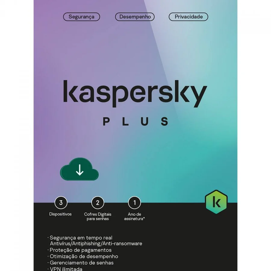 Software Kaspersky PLUS 5 PC 1 Año ESD Stock Kl1042sdefs
