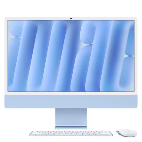 Apple iMac 24" Retina 4,5K / M4 10-Core CPU/ 24Gb/ 512Gb Disco Sólido SSD/ 10-Core GPU/ Azul