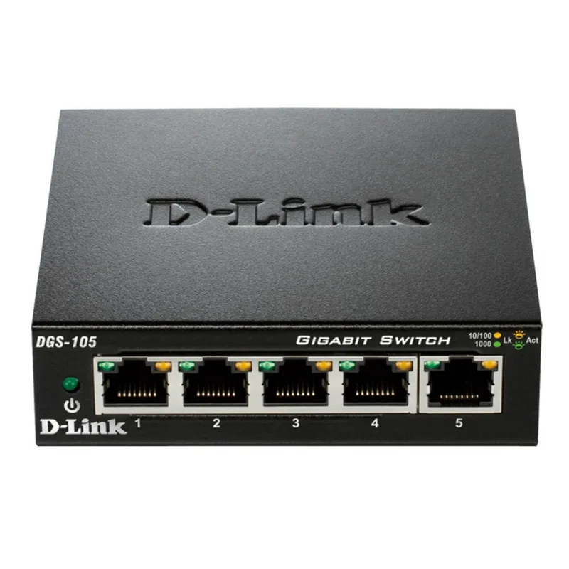 SWITCH D-LINK DGS-105 5 Puertos 10/100/1000