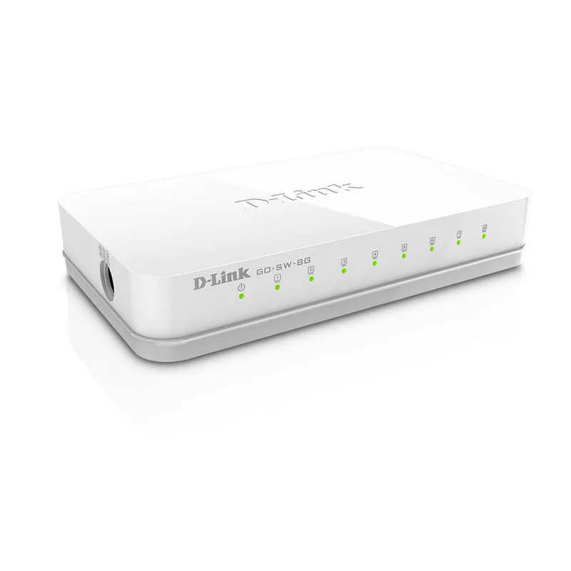 SWITCH D-LINK GO-SW-8G 8 Puertos 10/100/1000