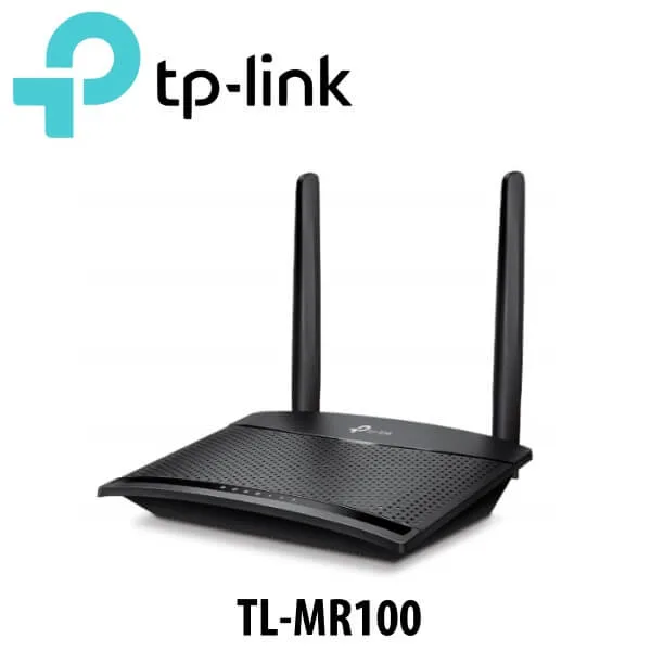 Router Tp-link Tl-mr100 2PTOS Lan/1pto Micro SIM Wifi-n/300mbps 2ANTENAS - foto 2