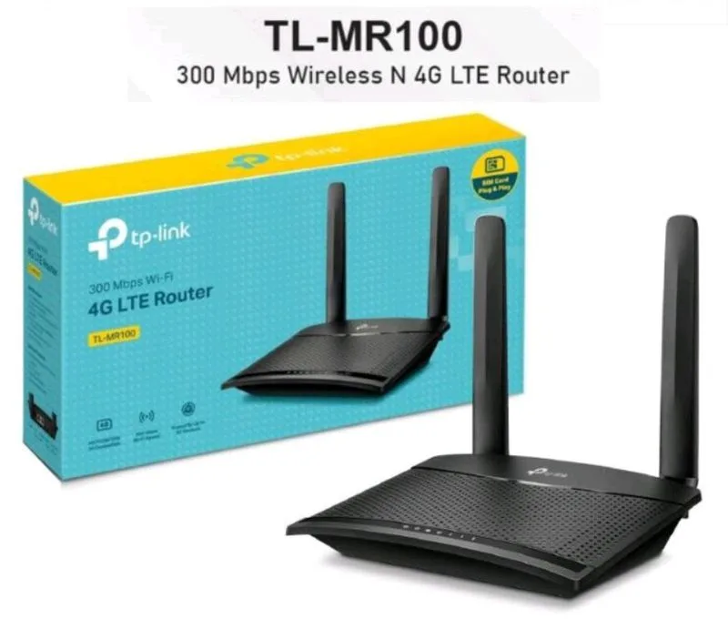 Router Tp-link Tl-mr100 2PTOS Lan/1pto Micro SIM Wifi-n/300mbps 2ANTENAS - foto 3