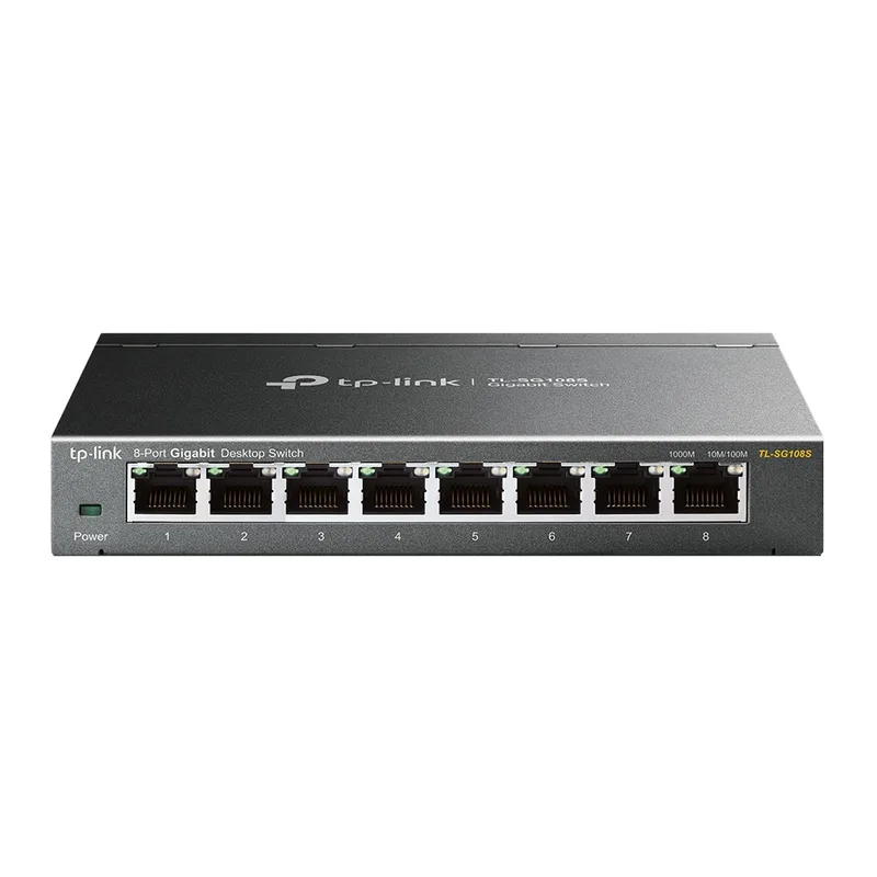 SWITCH TP-LINK SG108S 8 Puertos 10/100/1000MBPS - foto 2