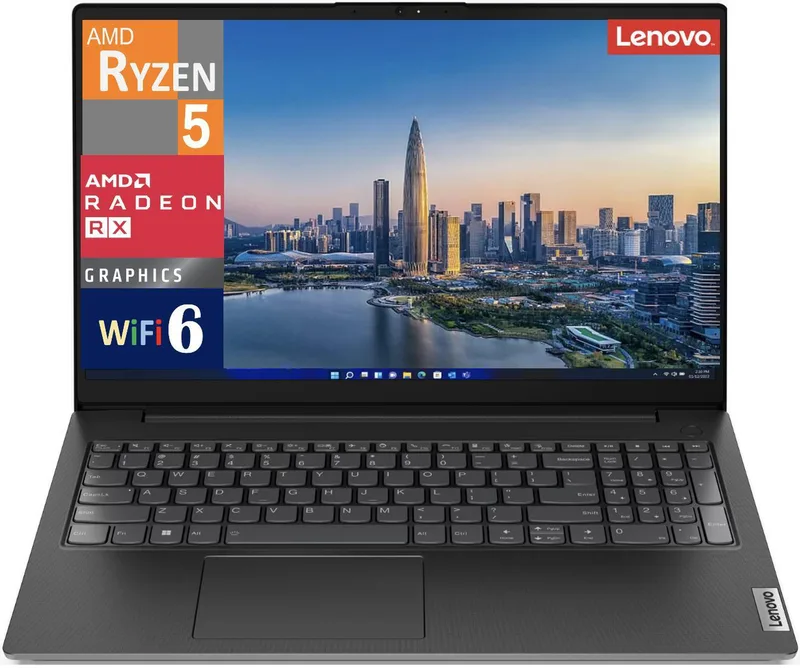 Portatil Lenovo V15 G4 ABP R5 5625U 15.6fhd 8GB S512gb Wifi.ax W11h Negro - foto 2