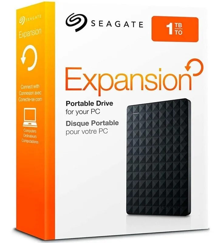 Disco Duro HDD SEAGATE Externo 2.5 1TB USB3.0 PORTABLE EXPANSION NEGRO - foto 2