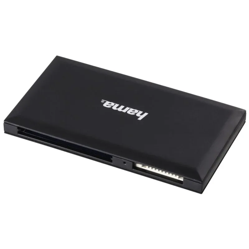 MULTILECTOR Externo HAMA SINGLE DNIE/TARJETAS NEGRO