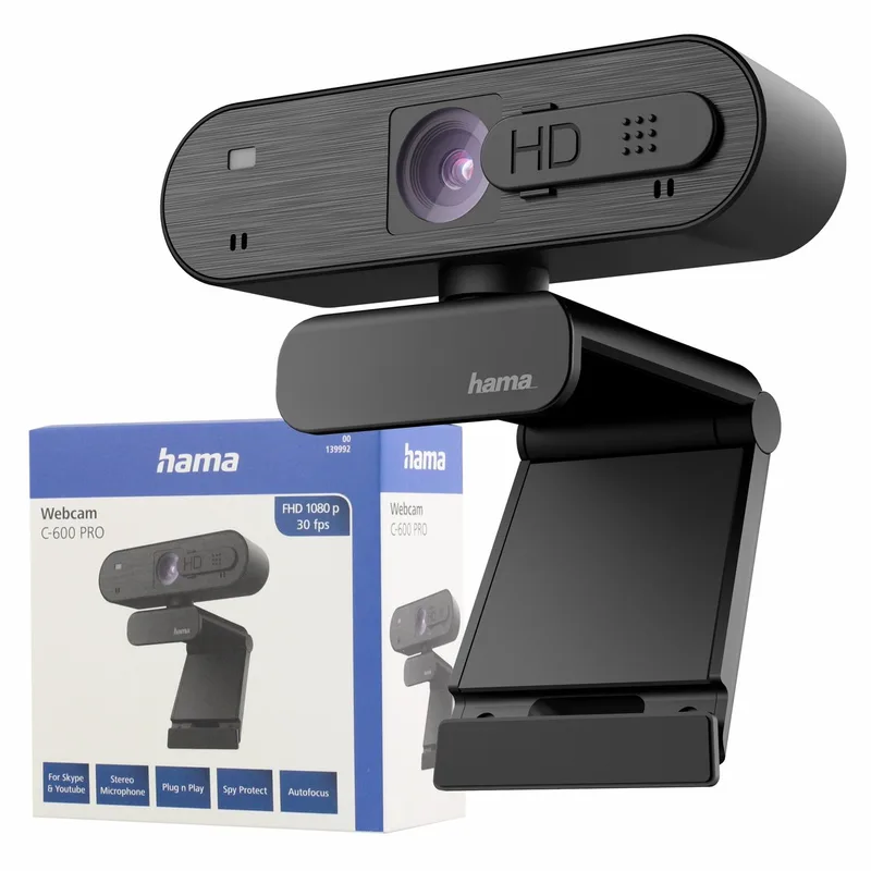Webcam Hama C-600 PRO Negro - foto 2