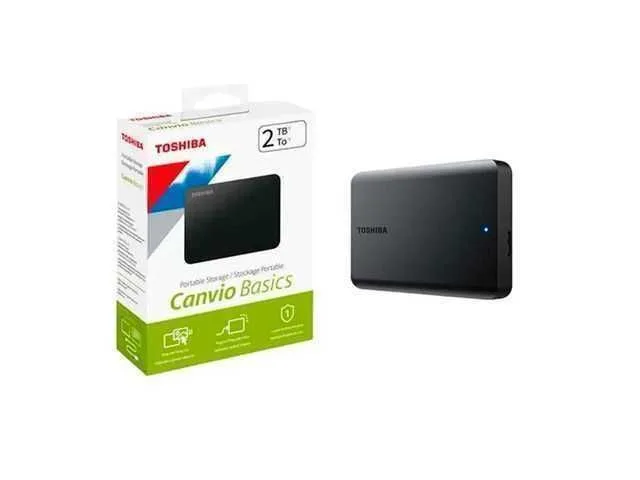 Disco Duro HDD TOSHIBA Externo 2.5" 1TB USB3.2 CANVIO READY NEGRO