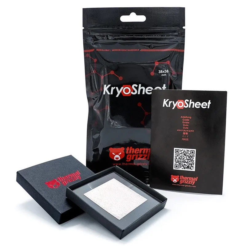 Almohadilla Pasta Termica Grizzly Kryosheet 33x33x0,2mm