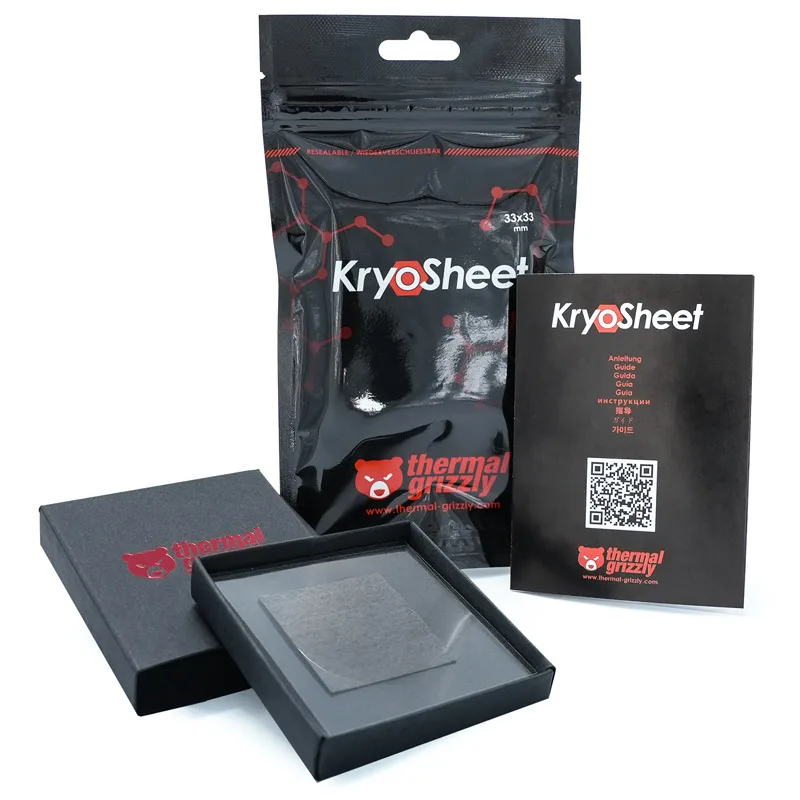 Almohadilla Pasta Termica Grizzly Kryosheet 33x33x0,2mm - foto 2